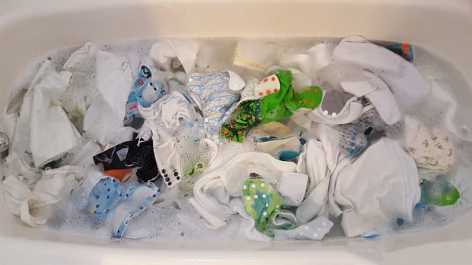 Cloth Diapers Sanitize