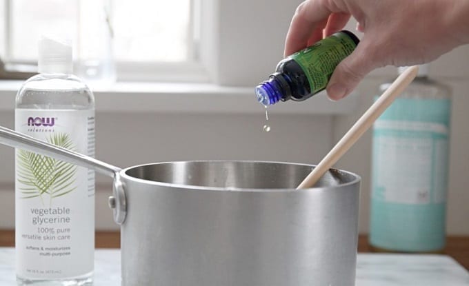 Adding Essential Oil In DIY Soap